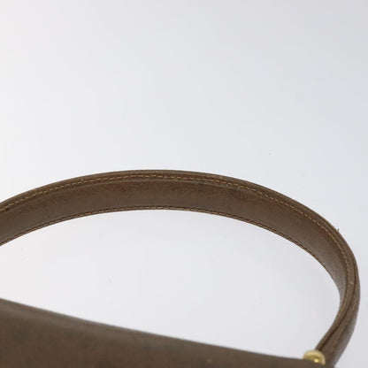 Gucci Vintage Handbag Leather, BROWN, LEATHER, Handbag