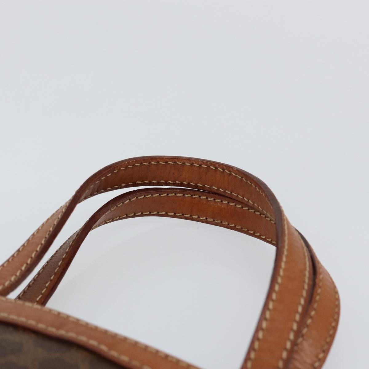 Celine Vintage Macadam Tote bag Canvas, BROWN, CANVAS, Tote bag