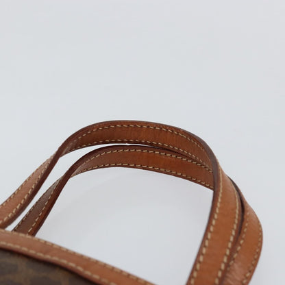 Celine Vintage Macadam Tote bag Canvas, BROWN, CANVAS, Tote bag