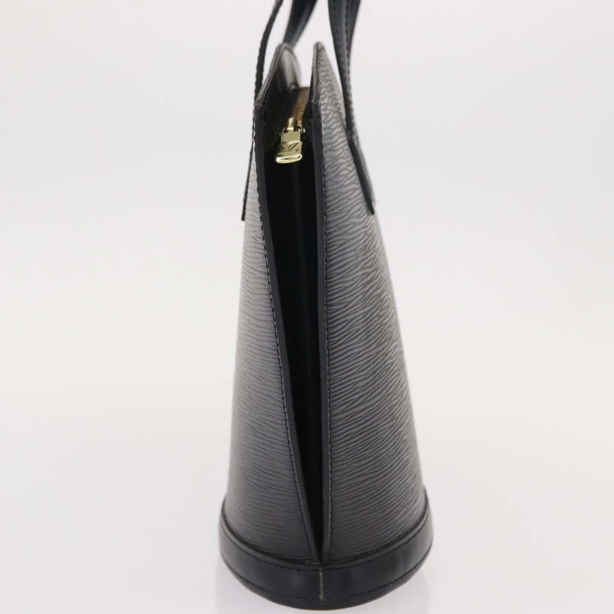 Louis Vuitton Saint Jacques Handbag Epi Leather, BLACK, LEATHER, Handbag