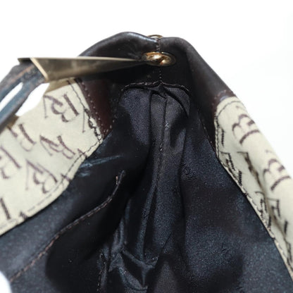 Bottega Veneta Vintage Flap Shoulder Bag Canvas, BEIGE, CANVAS, Shoulder bag