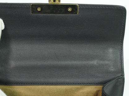 Gucci Padlock Shoulder Bag Leather, BLACK, LEATHER, Shoulder bag