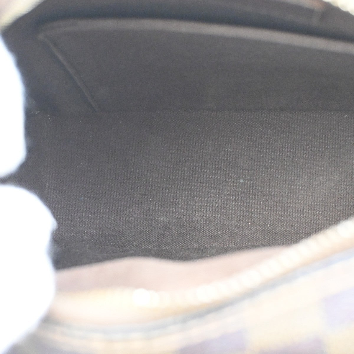 Louis Vuitton Olav Handbag Damier, BROWN, CANVAS, Shoulder bag