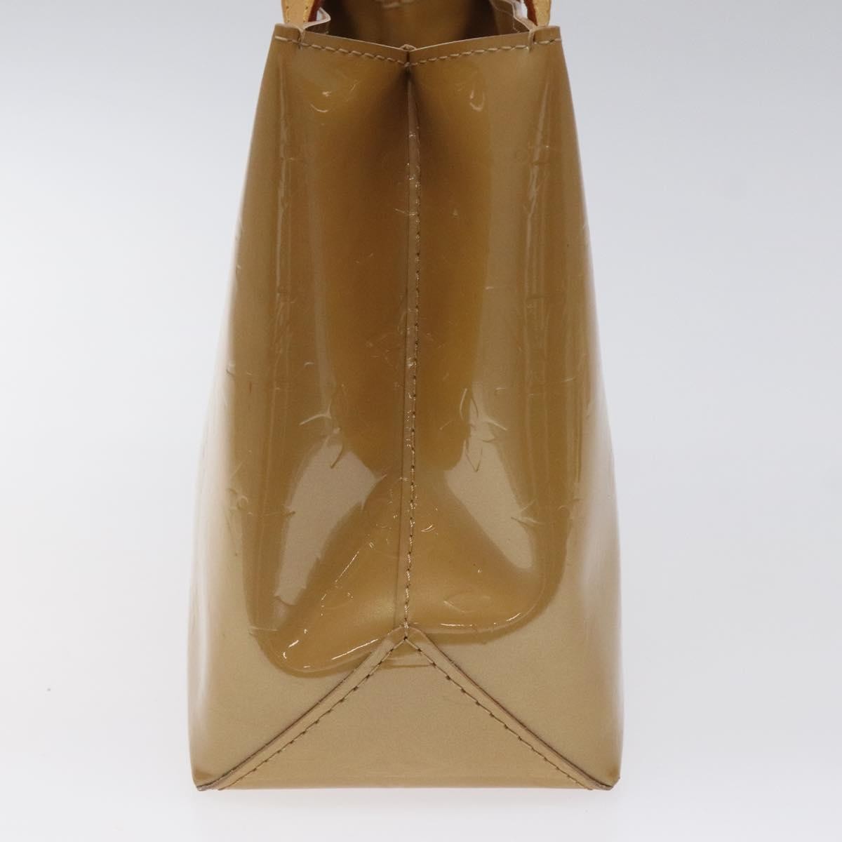 Louis Vuitton Reade Handbag Monogram Vernis, BEIGE, PATENT_LEATHER, Handbag