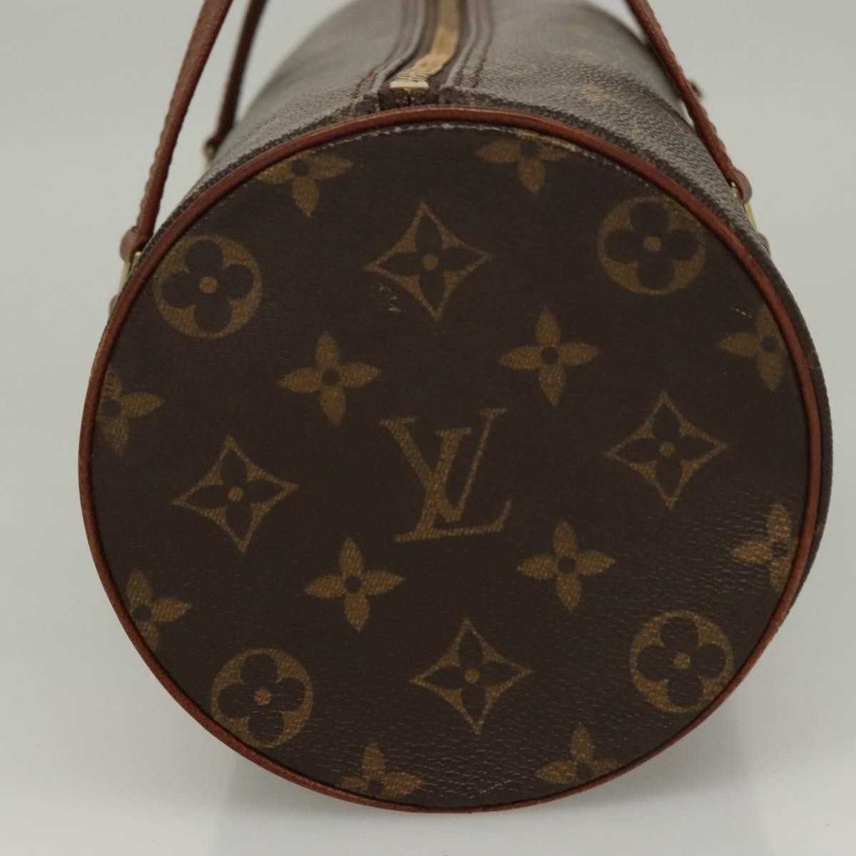 Louis Vuitton Papillon Handbag Monogram Canvas, BROWN, CANVAS, Handbag