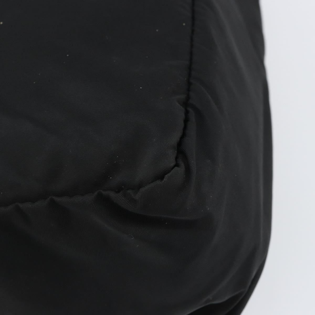 Prada Vintage Zip Tote Tessuto, BLACK, NYLON, Tote bag