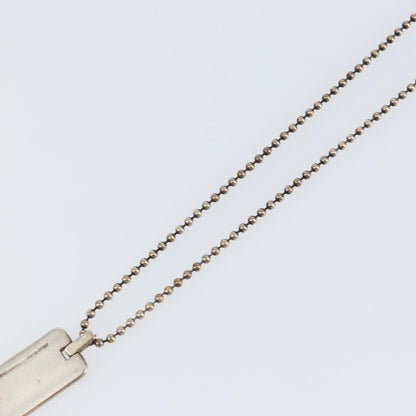 Tiffany & Co. Atlas Bar Pendant Necklace Silver 925, SILVER, SILVER, Necklace