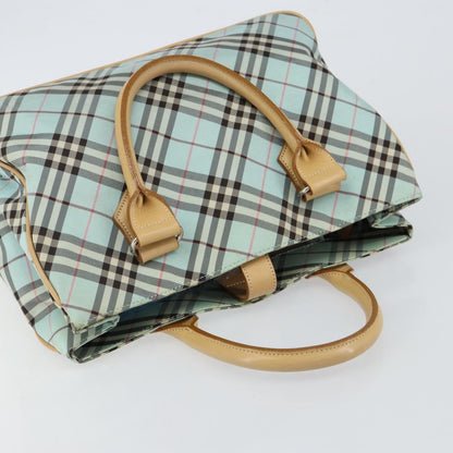 Burberry Nova Check Tote Nylon, BLUE, NYLON, Tote bag