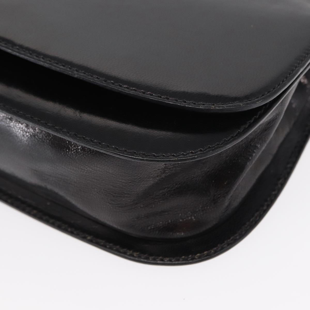 Prada Vintage Handbag Leather, BLACK, LEATHER, Handbag