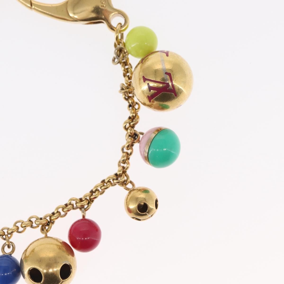 Louis Vuitton Chaine Grelots Bag Charm and Key Holder Metal, GOLD, METAL, Charms and Keychains
