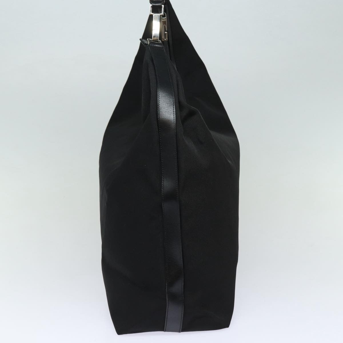 Gucci Zip Hobo Canvas, BLACK, NYLON, Shoulder bag