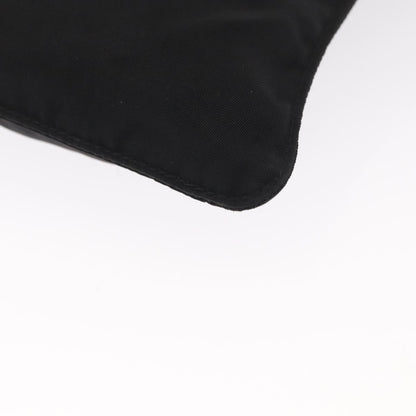 Prada Front Pocket Messenger Bag Tessuto, BLACK, NYLON, Shoulder bag