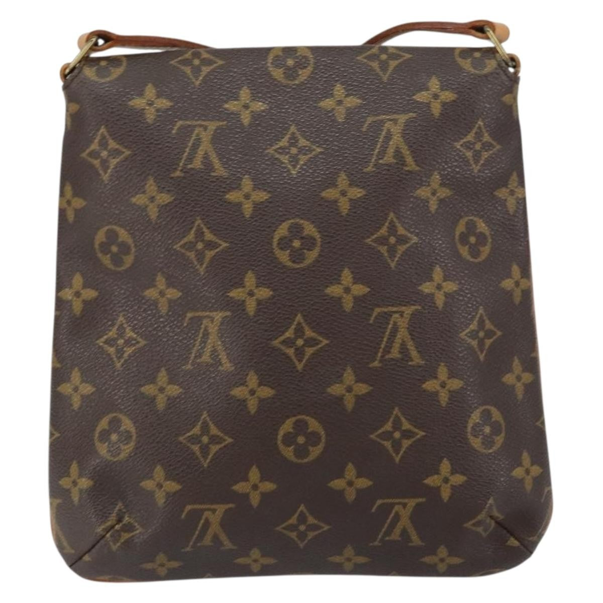 Louis Vuitton Musette Salsa Handbag Monogram Canvas, BROWN, CANVAS, Shoulder bag