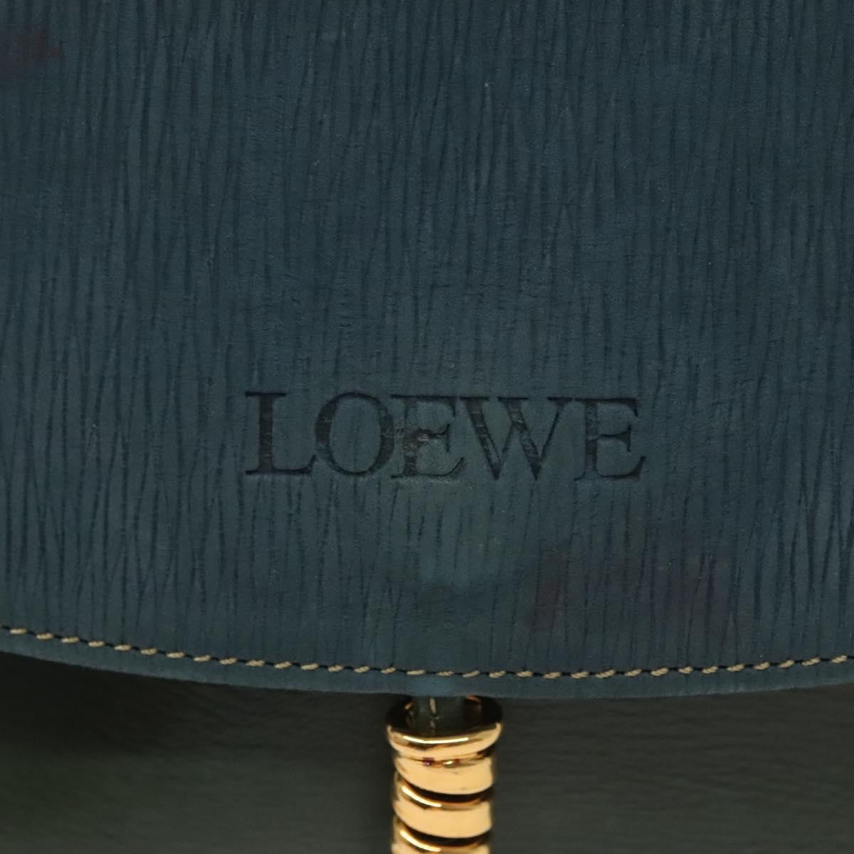 Loewe Vintage Velazquez Top Handle Bag Leather, GREEN, LEATHER, Handbag