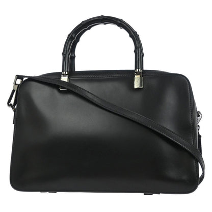Gucci Convertible Briefcase Leather, BLACK, LEATHER, Briefcase