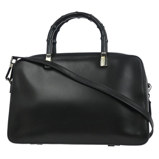 Gucci Convertible Briefcase Leather, BLACK, LEATHER, Briefcase