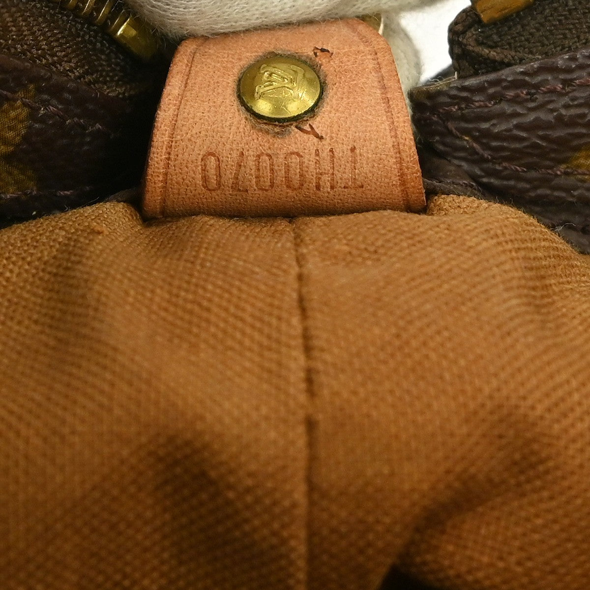 Louis Vuitton Cabas Mezzo Monogram Canvas, BROWN, CANVAS, Tote bag