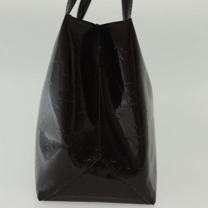 Louis Vuitton Wilshire Handbag Monogram Vernis, PURPLE, PATENT_LEATHER, Handbag
