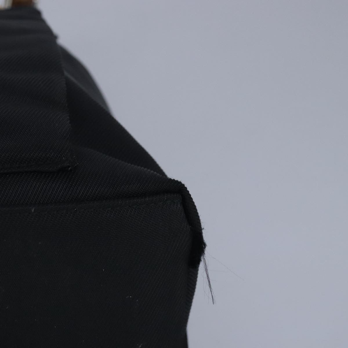 Gucci Bamboo Zip Pouch Nylon & Leather, BLACK, NYLON, Clutche & pouche