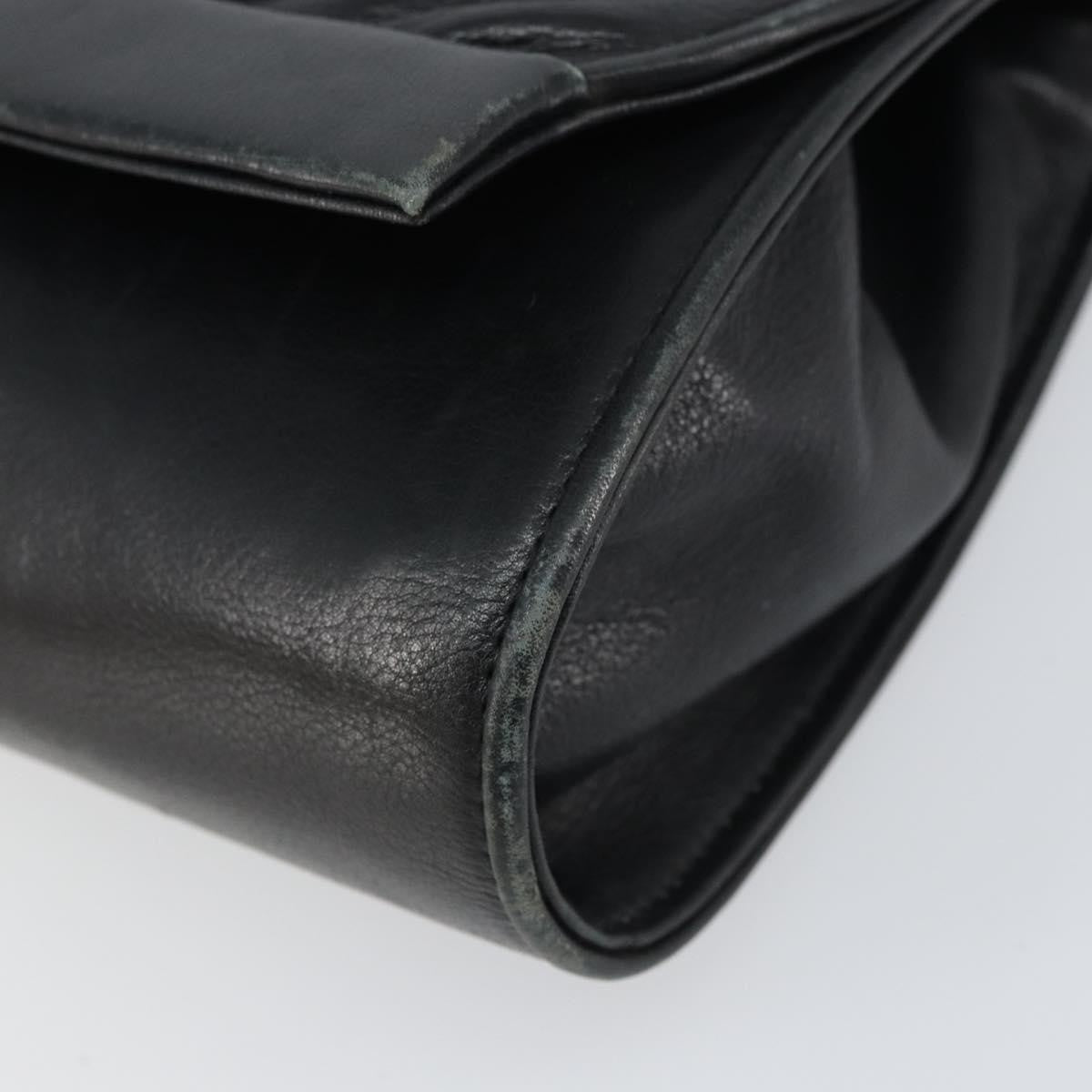 Gucci Vintage Shoulder Bag Leather, BLACK, LEATHER, Shoulder bag