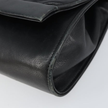 Gucci Vintage Shoulder Bag Leather, BLACK, LEATHER, Shoulder bag