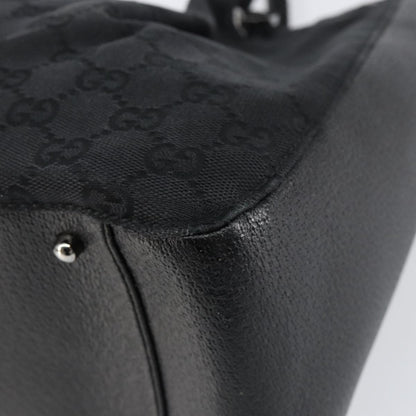 Gucci Vintage tote GG Canvas, BLACK, CANVAS, Tote bag