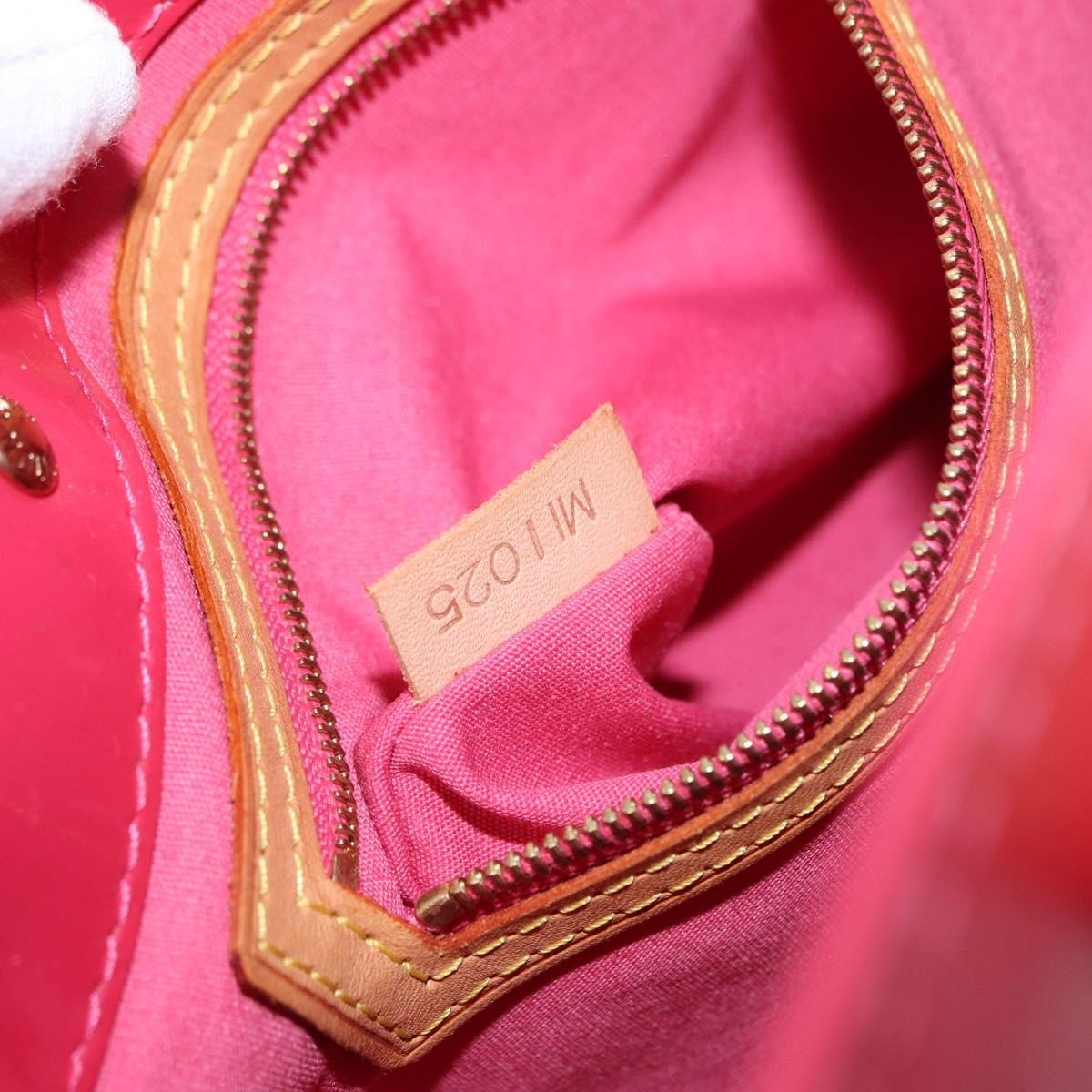 Louis Vuitton Reade Handbag Monogram Vernis, PINK, PATENT_LEATHER, Handbag