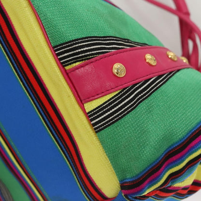 Versace Vintage Shoulder Bag Canvas, MULTICOLOUR, CANVAS, Shoulder bag