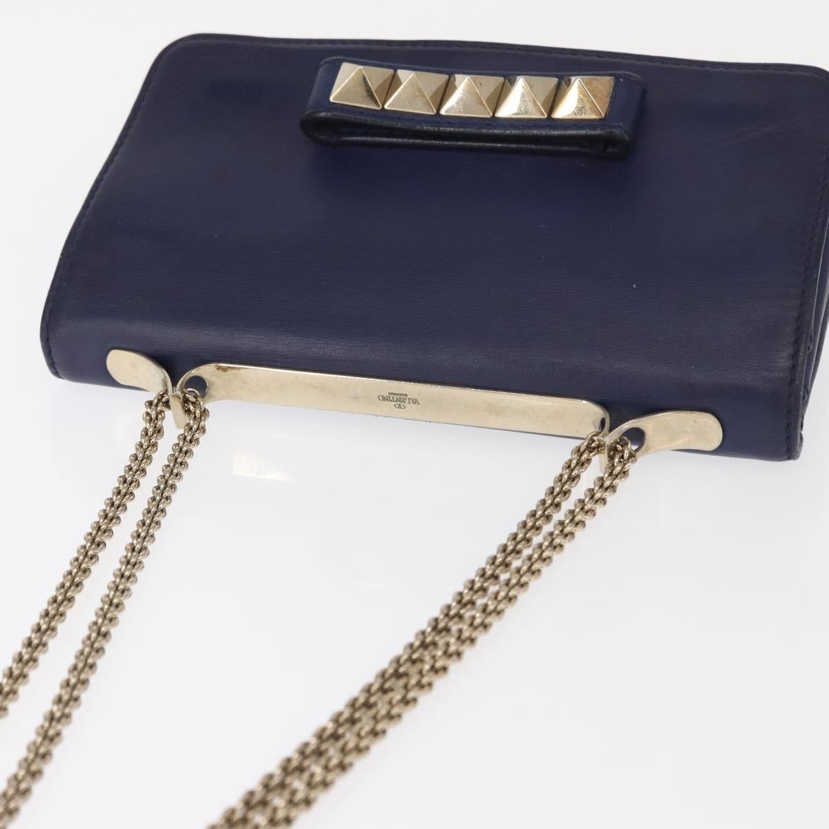Valentino Garavani Va Va Voom Flap Shoulder Bag Leather, NAVY, LEATHER, Shoulder bag