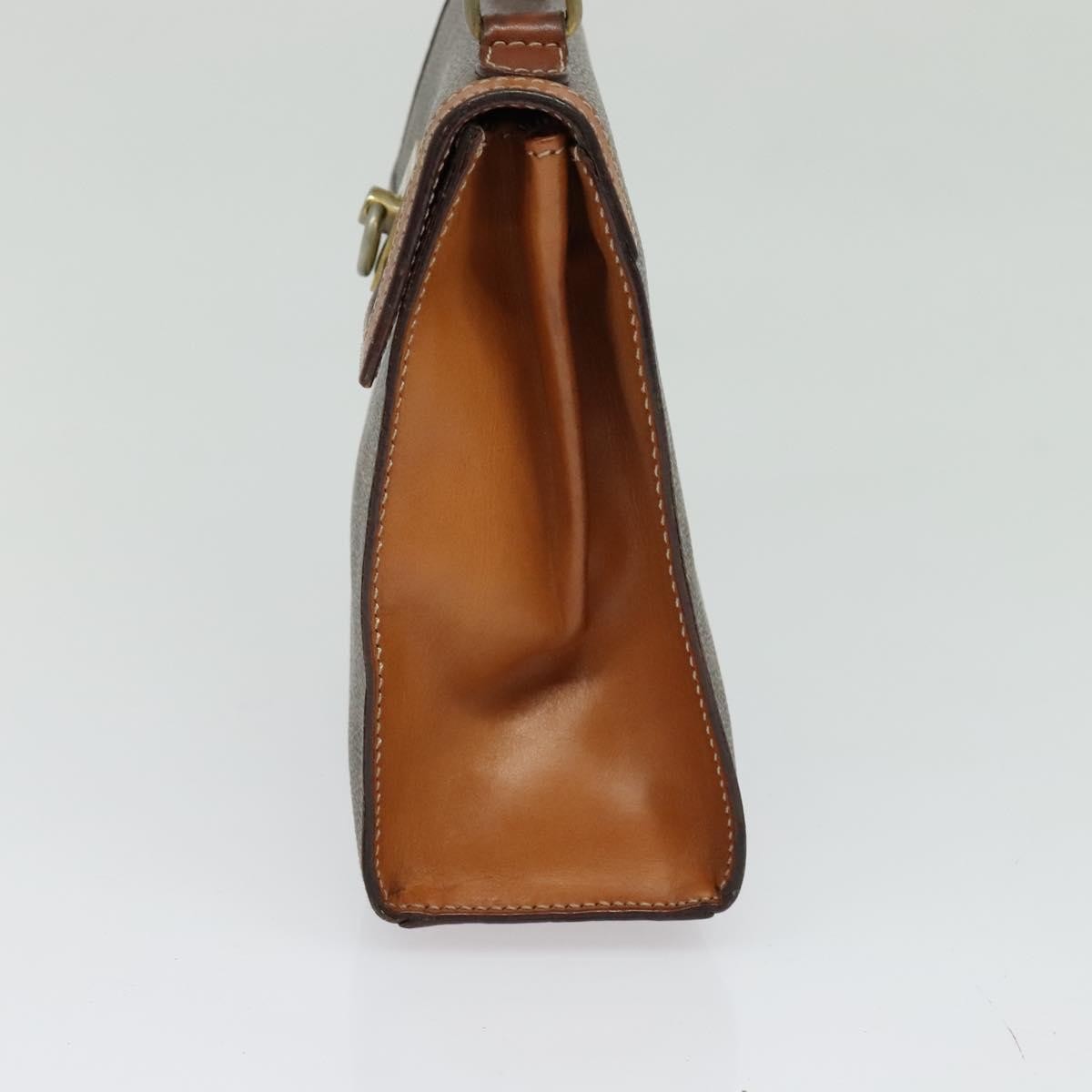 Celine Triomphe vintage handbag Macadam canvas, BROWN, CANVAS, Handbag