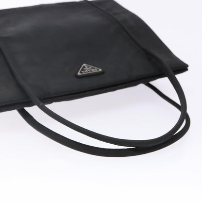 Prada cabas tessuto nylon, Black, Nylon, Handbag