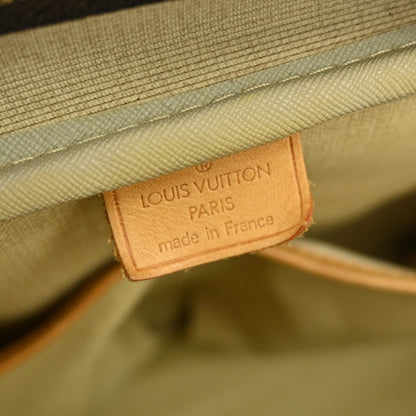 Louis Vuitton Deauville Handbag Monogram Canvas, BROWN, CANVAS, Handbag