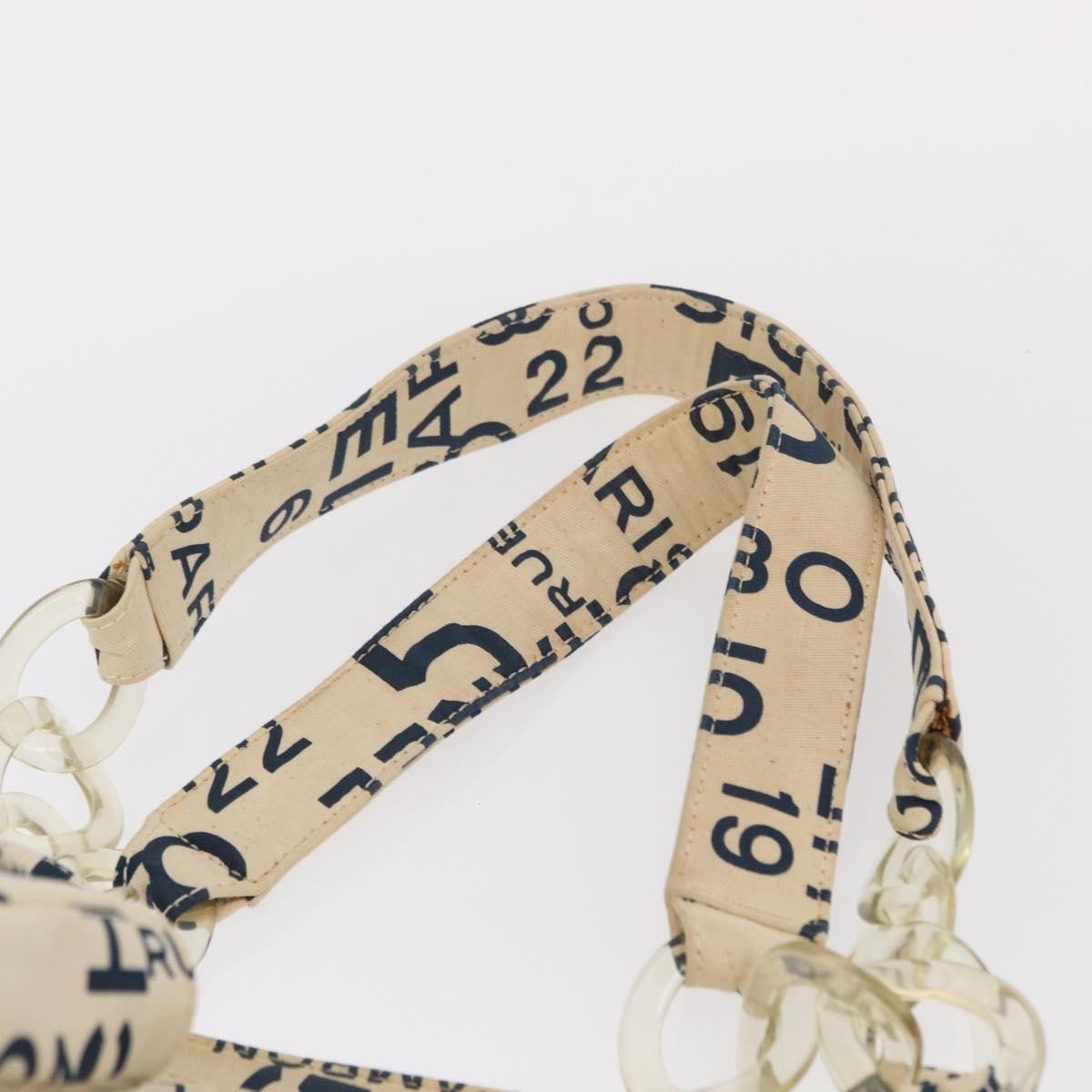 Chanel 31 Rue Cambon Beach Zip Tote Printed Canvas, NAVY, CANVAS, Tote bag