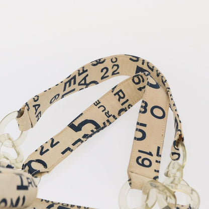 Chanel 31 Rue Cambon Beach Zip Tote Printed Canvas, NAVY, CANVAS, Tote bag