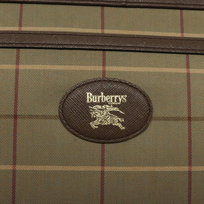 Burberry Nova check Pochette Canvas, BEIGE, CANVAS, Clutche & pouche
