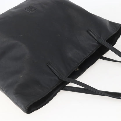 Loewe Anagram Tote Leather, BLACK, LEATHER, Tote bag