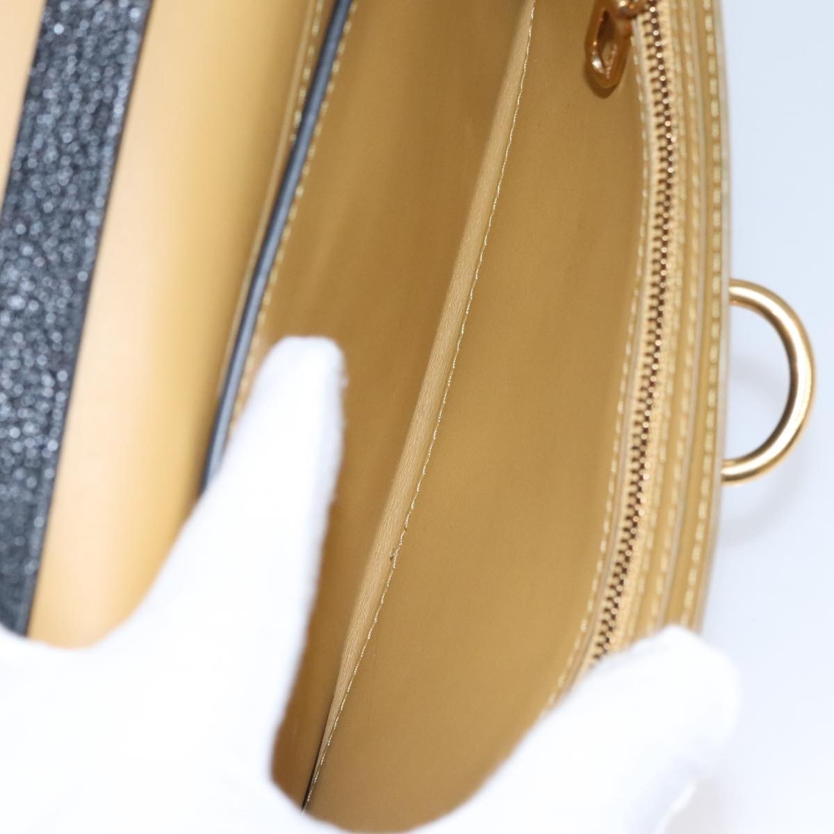 Burberry D-Ring Shoulder Bag Leather, BLACK, LEATHER, Shoulder bag