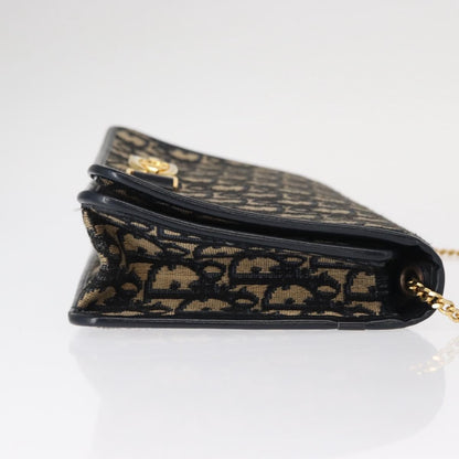 Christian Dior Vintage CD trotter Shoulder bag Canvas, BROWN, CANVAS, Shoulder bag