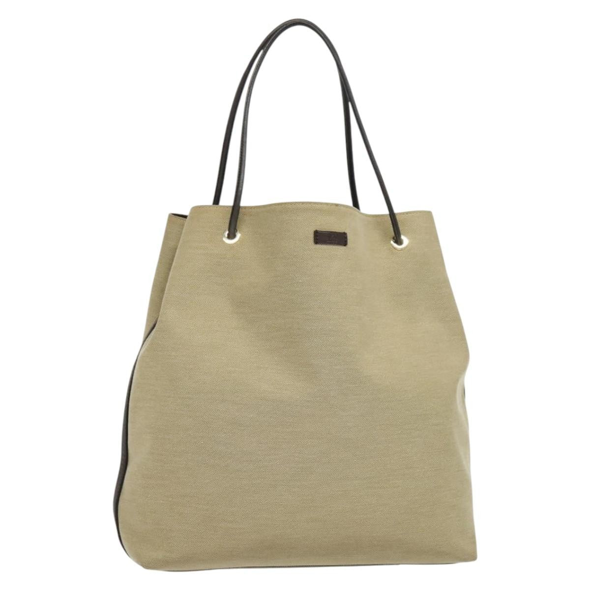 Gucci Tote Bag Canvas, BEIGE, CANVAS, Tote bag