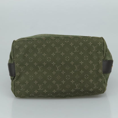 Louis Vuitton Sac Mary Kate Handbag Mini Lin, KHAKI, CANVAS, Handbag