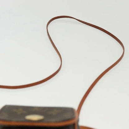 Louis Vuitton Cancun Pochette Monogram Canvas, BROWN, CANVAS, Shoulder bag