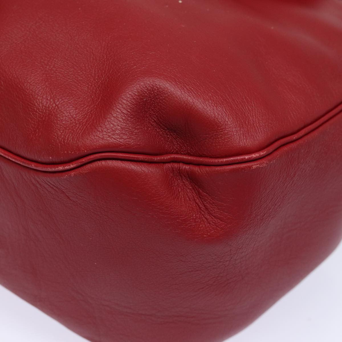 Celine Handbag Leather, RED, LEATHER, Handbag