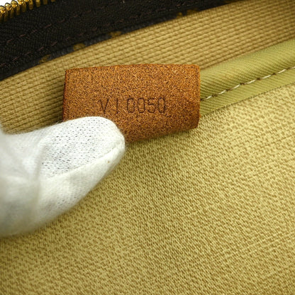 Louis Vuitton Deauville Handbag Monogram Canvas, BROWN, CANVAS, Handbag