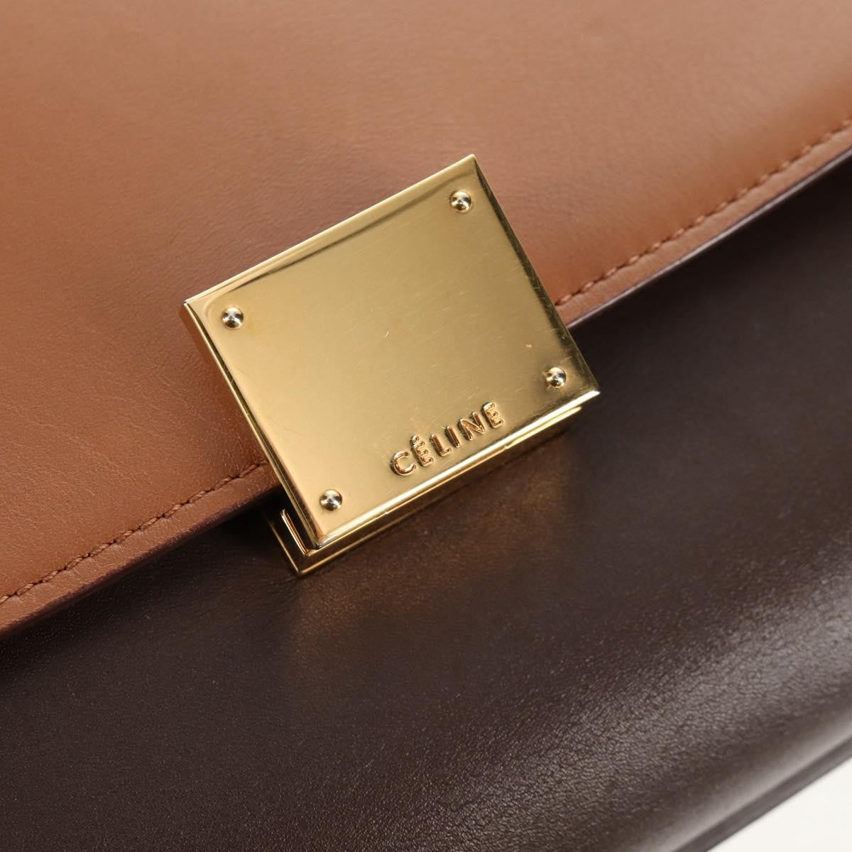 Celine Tricolor Trapeze Bag Leather, MULTICOLOUR, LEATHER, Handbag