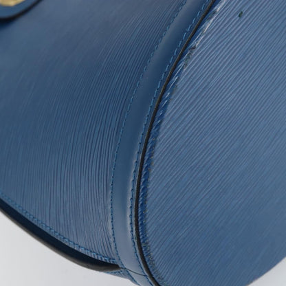 Louis Vuitton Cluny Shoulder Bag Epi Leather, BLUE, LEATHER, Shoulder bag