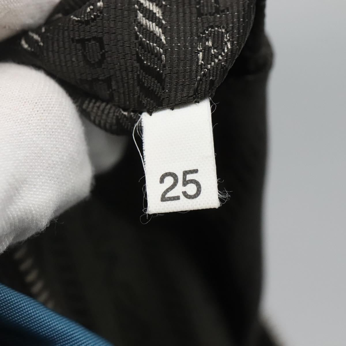 Prada Flat Messenger Bag Tessuto, BLUE, NYLON, Shoulder bag