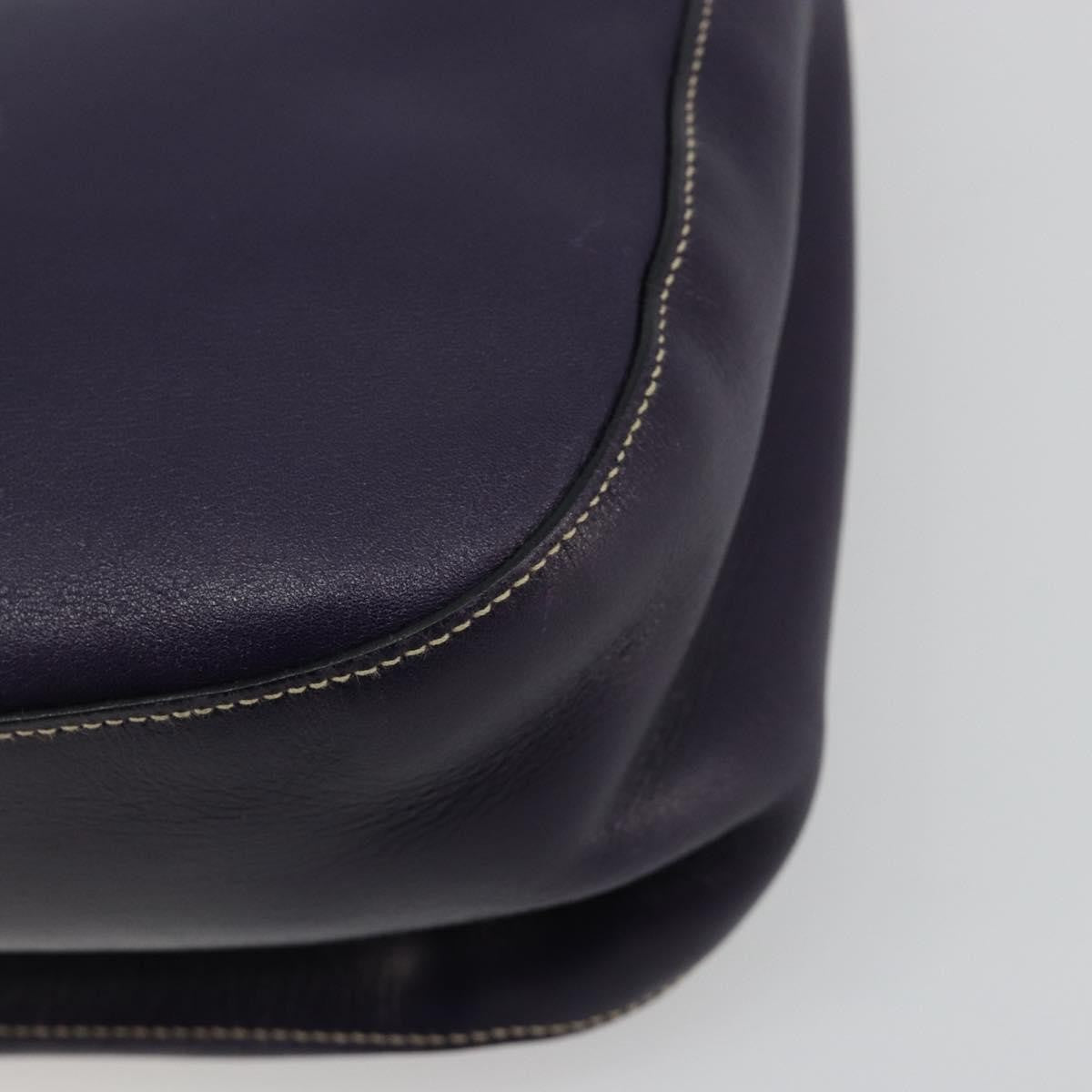 Prada Chain Shoulder Bag Leather, Purple, Leather, Handbag