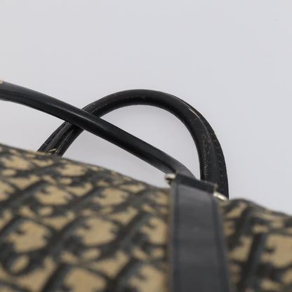 Christian Dior Vintage Trotter Boston Bag Diorissimo Canvas, NAVY, CANVAS, Travel bag
