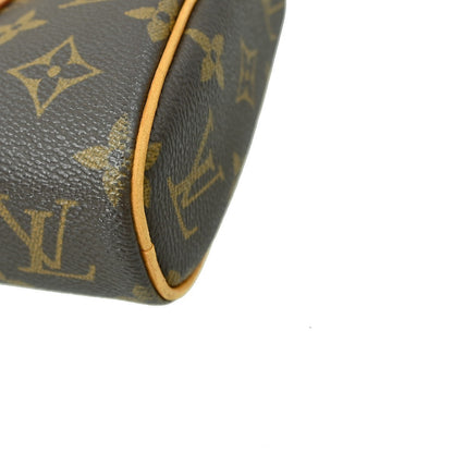 Louis Vuitton Sonatine Handbag Monogram Canvas, BROWN, CANVAS, Handbag