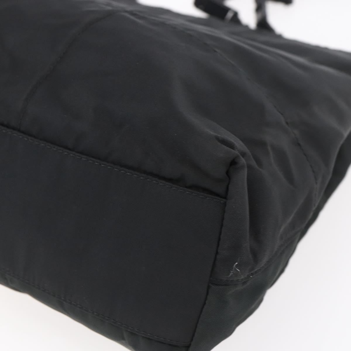 Prada Vintage Tote Tessuto, BLACK, NYLON, Tote bag